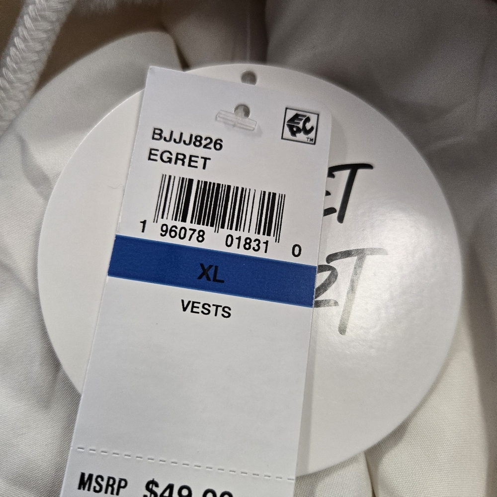White And Blue Faux Fur Jackets  XL